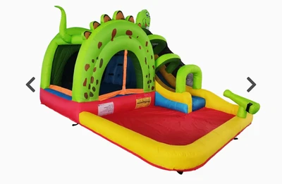 מתקן מתנפח לגינה עולם הדינוזאורים