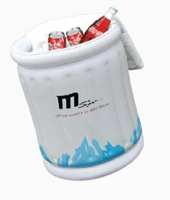 דלי לקרח עם כיסוי מתנפח